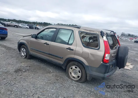 2006 Honda Cr-V Lx from USA, damaged, VIN SHSRD68566U405474